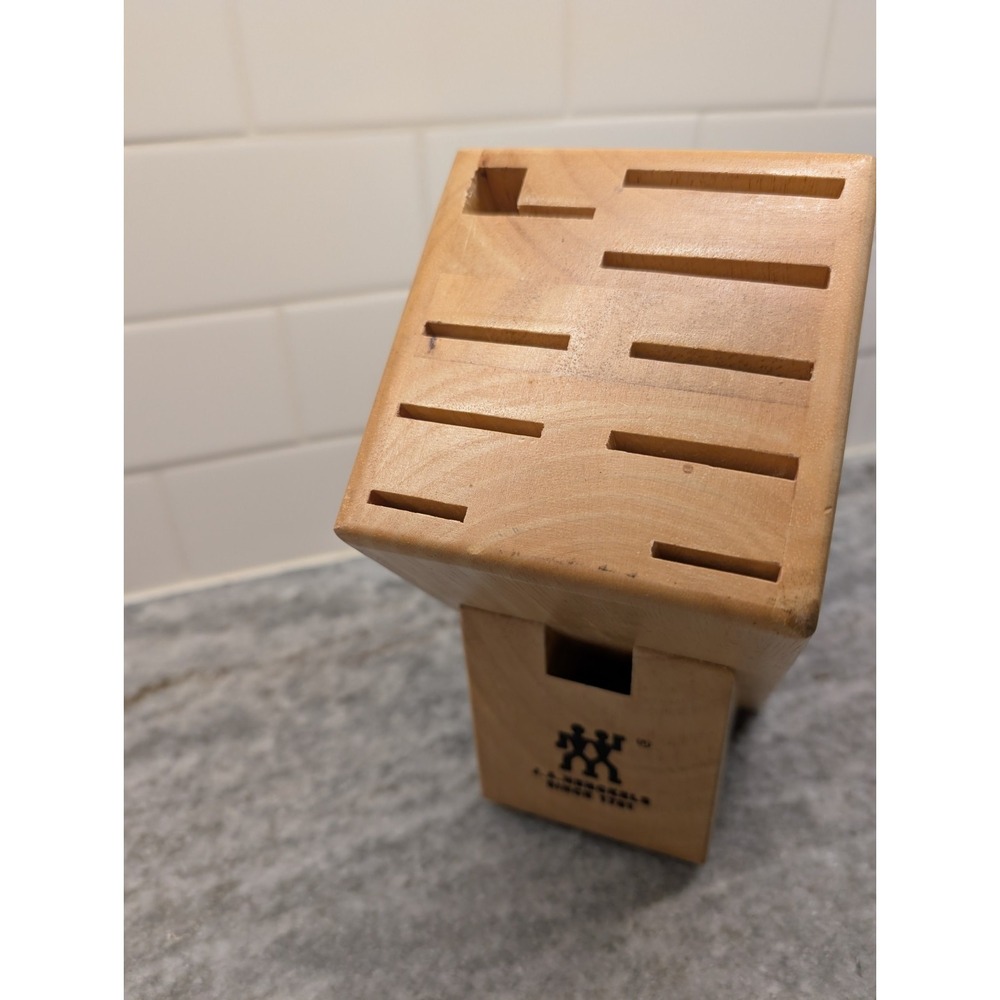J.A. Henckels‎ Natural Wood Knife Block